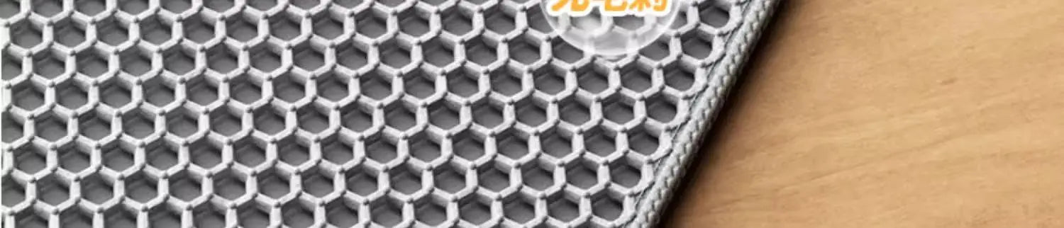 🐾 Extra Large Cat Litter Mat – XXL Katzenstreumatte | 2-lagig, wasserdicht, rutschfest & waschbar – Anti-Streu Bodenmatte für Katzentoiletten