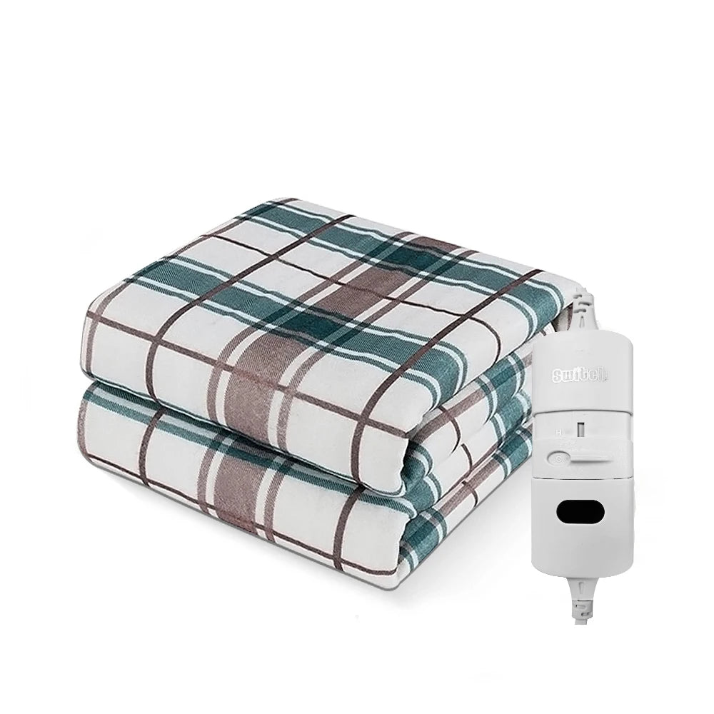 🔥 Electric Heating Blanket – Elektrische Heizmatte mit Thermostat | Unterbett-Heizdecke 220V EU-Stecker für Winter & kalte Nächte
