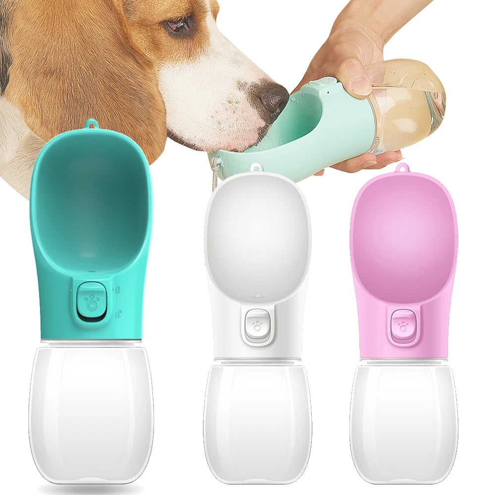 🐾 Portable Dog Water Bottle – Auslaufsichere Trinkflasche für Hunde & Katzen | Outdoor Reise-Wasserbehälter für kleine & große Hunde