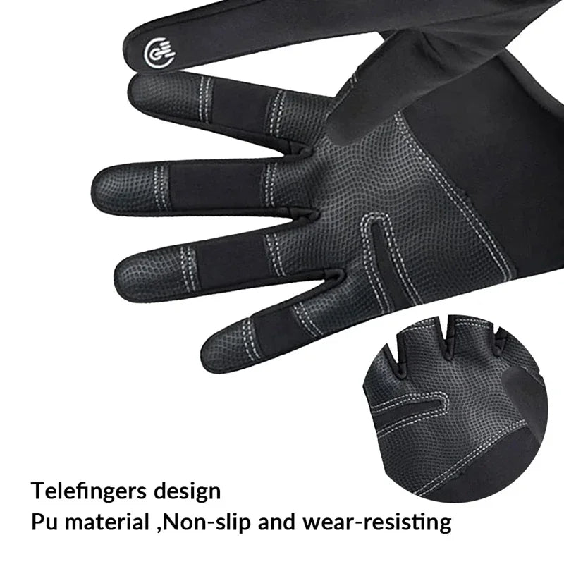 🧤 Waterproof Winter Thermal Gloves – Warme Touchscreen-Handschuhe | Winddicht, rutschfest & ideal für Schnee, Sport & Motorrad