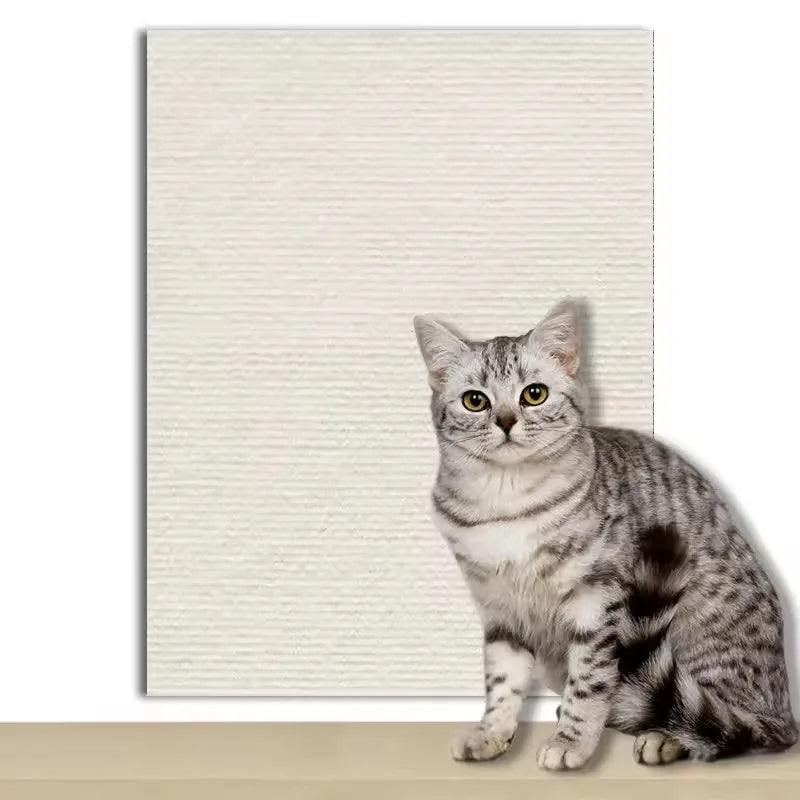 Self-Adhesive Cat Scratch Mat – Zuschneidbarer Sofa-Schutz aus Teppich | 7 Farben, Trimmbar, Möbel-Schutz & Kratzunterlage für Katzen