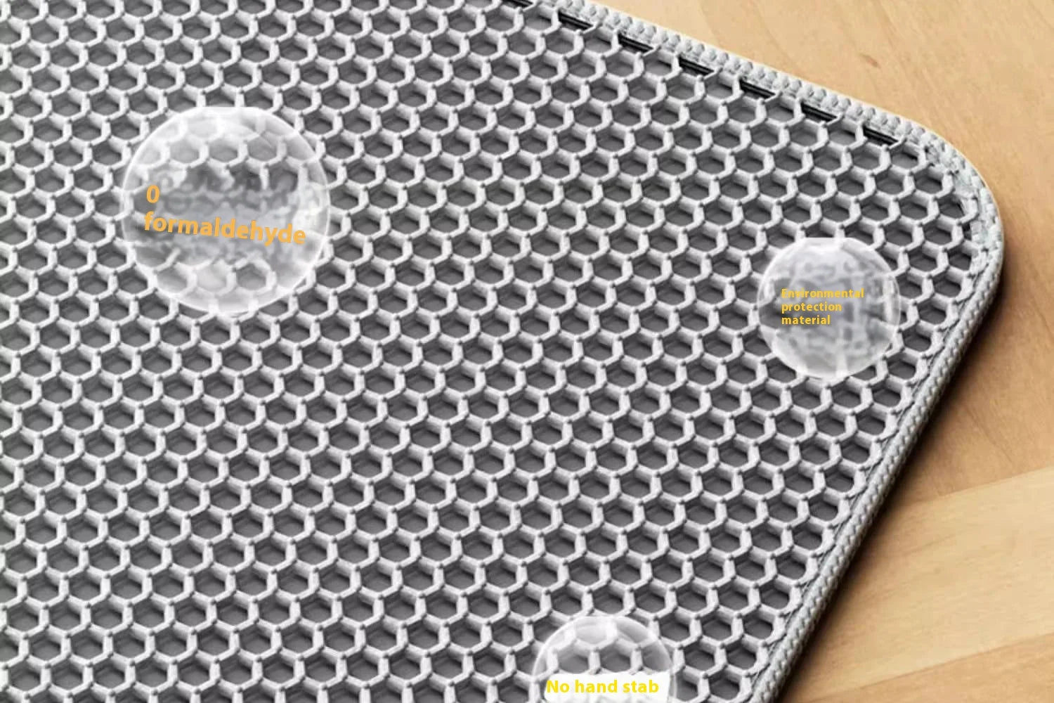 🐾 Extra Large Cat Litter Mat – XXL Katzenstreumatte | 2-lagig, wasserdicht, rutschfest & waschbar – Anti-Streu Bodenmatte für Katzentoiletten