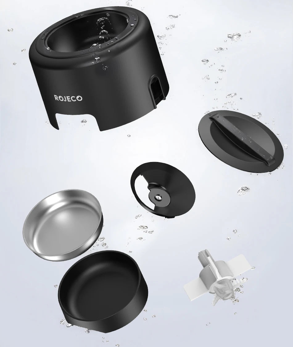 ROJECO 🐾 Smart Automatic Pet Feeder 2L – Intelligenter Futterautomat für Katzen & Hunde (APP & Tastensteuerung)