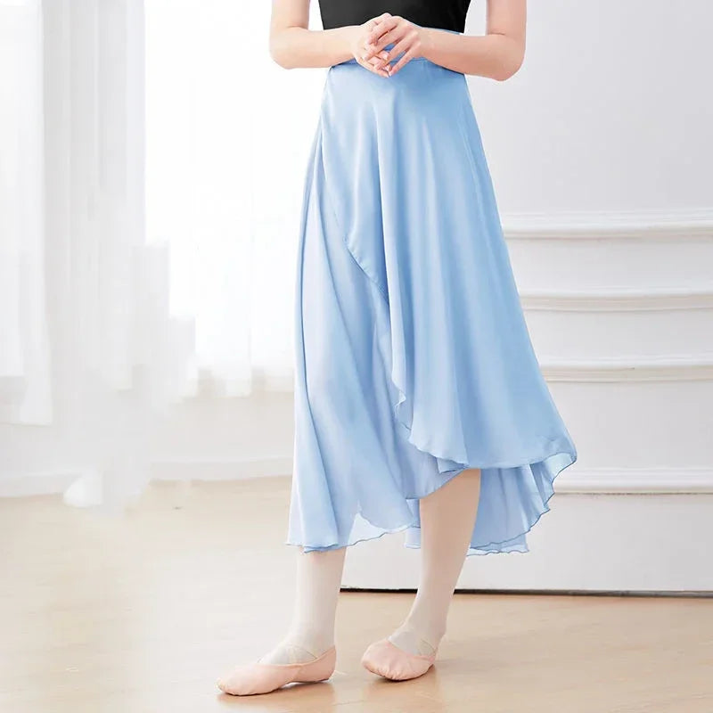 ✨ Balletcore Chiffon Wrap Skirt – Eleganter Ballet/Bubble Skirt im Madison-Beer-Style | Ballett, Dance, Coquette & Fashion