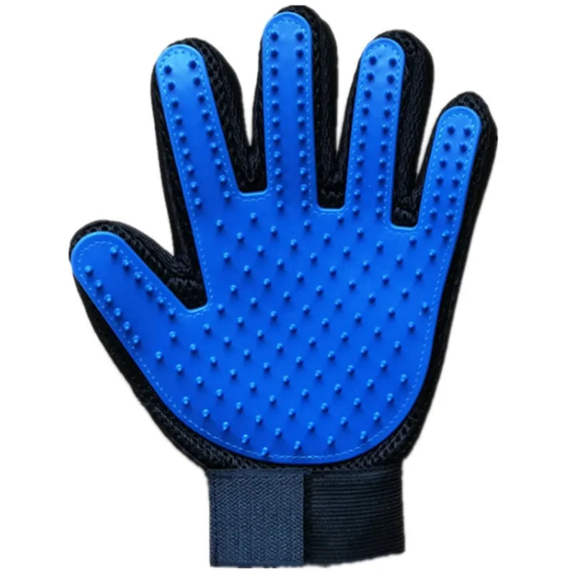 🐾 Silicone Pet Grooming Gloves – Mehrfarbige Tierhaar-Entfernungs-Handschuhe für Hunde & Katzen | Sanfte Fellpflege & Haarentfernung