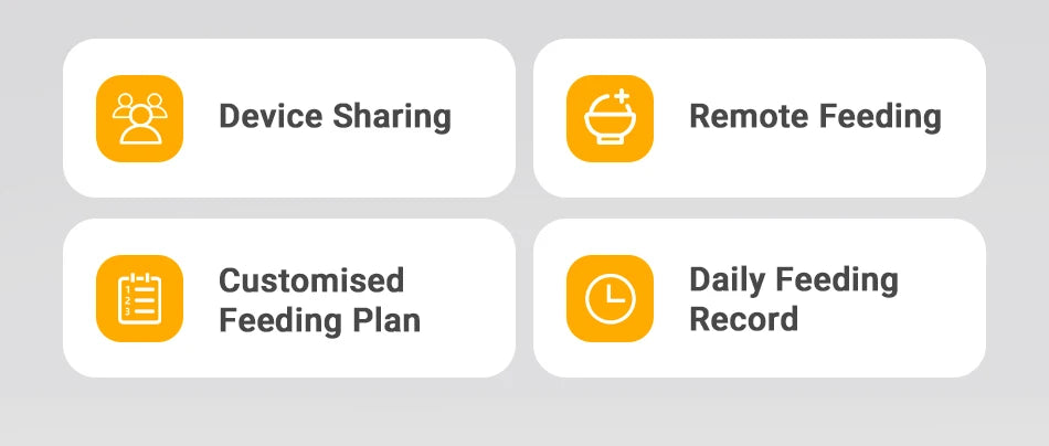 ROJECO 🐾 Smart Automatic Pet Feeder 2L – Intelligenter Futterautomat für Katzen & Hunde (APP & Tastensteuerung)