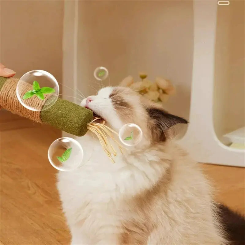 Interaktiver Katzenball mit Sound & Katzenminze – Elektrisches Plüsch-Spielzeug für Katzen | Smart Pet Toy für Kitten & Erwachsene Katzen PawPaw