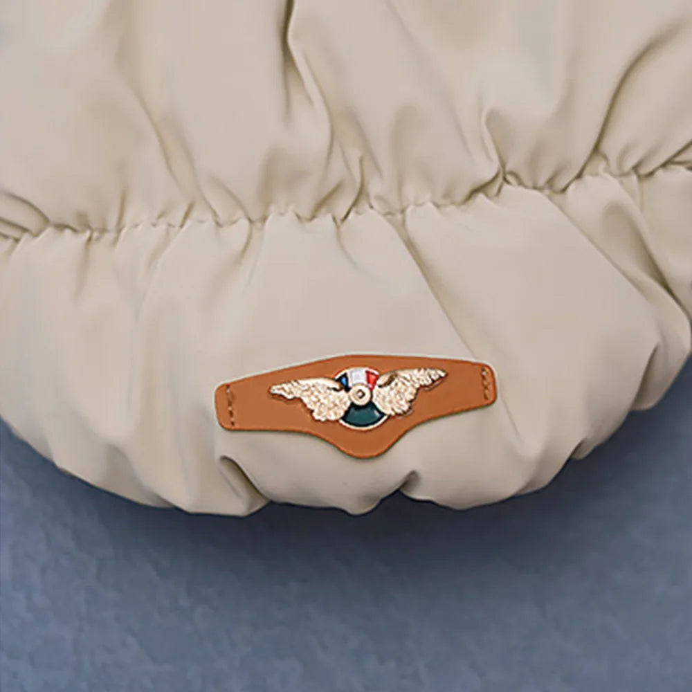 Weiche Winter Hundejacke – Gepolsterter Warmmantel für kleine & mittelgroße Hunde | Chihuahua, French Bulldog & Katzen geeignet | Herbst/Winter