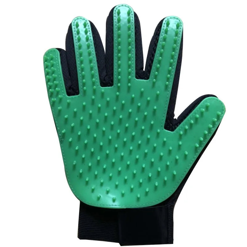 🐾 Silicone Pet Grooming Gloves – Mehrfarbige Tierhaar-Entfernungs-Handschuhe für Hunde & Katzen | Sanfte Fellpflege & Haarentfernung