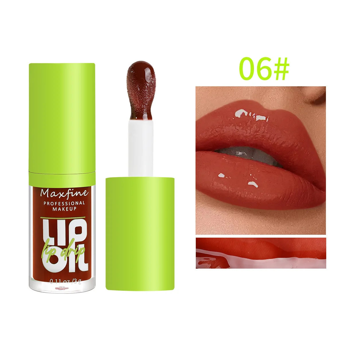 💄 Long Lasting Waterproof Lip Gloss – Wasserfestes, nicht verwischendes Lipgloss | Hydratisierend, hochglänzend & langanhaltend