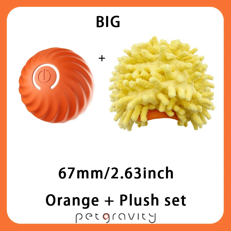 🐾 Interactive Motion Cat Toy Ball – Schnell rollender Hide-and-Seek Spielball für Wohnungskatzen | Bewegungsaktiviert & im Beutel versteckt