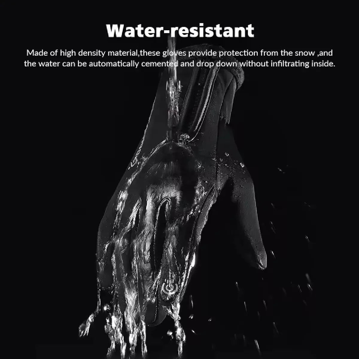 🧤 Waterproof Winter Thermal Gloves – Warme Touchscreen-Handschuhe | Winddicht, rutschfest & ideal für Schnee, Sport & Motorrad