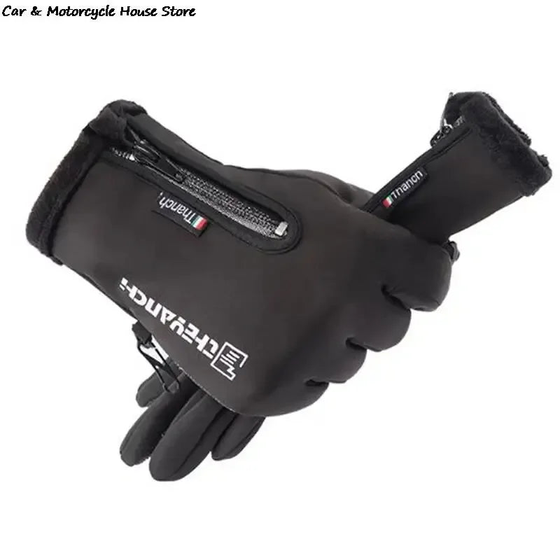 🧤 Waterproof Winter Thermal Gloves – Warme Touchscreen-Handschuhe | Winddicht, rutschfest & ideal für Schnee, Sport & Motorrad