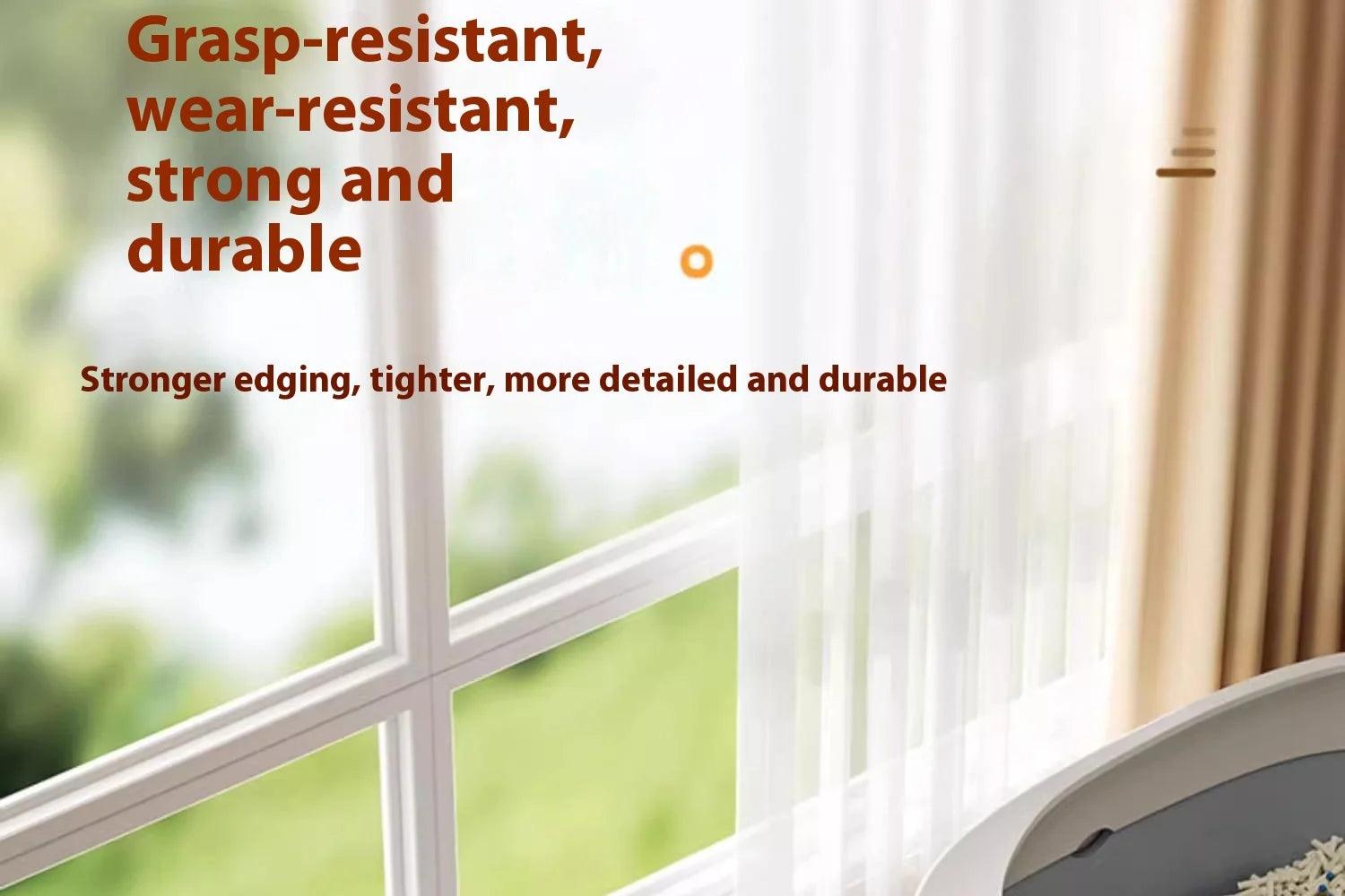 🐾 Extra Large Cat Litter Mat – XXL Katzenstreumatte | 2-lagig, wasserdicht, rutschfest & waschbar – Anti-Streu Bodenmatte für Katzentoiletten