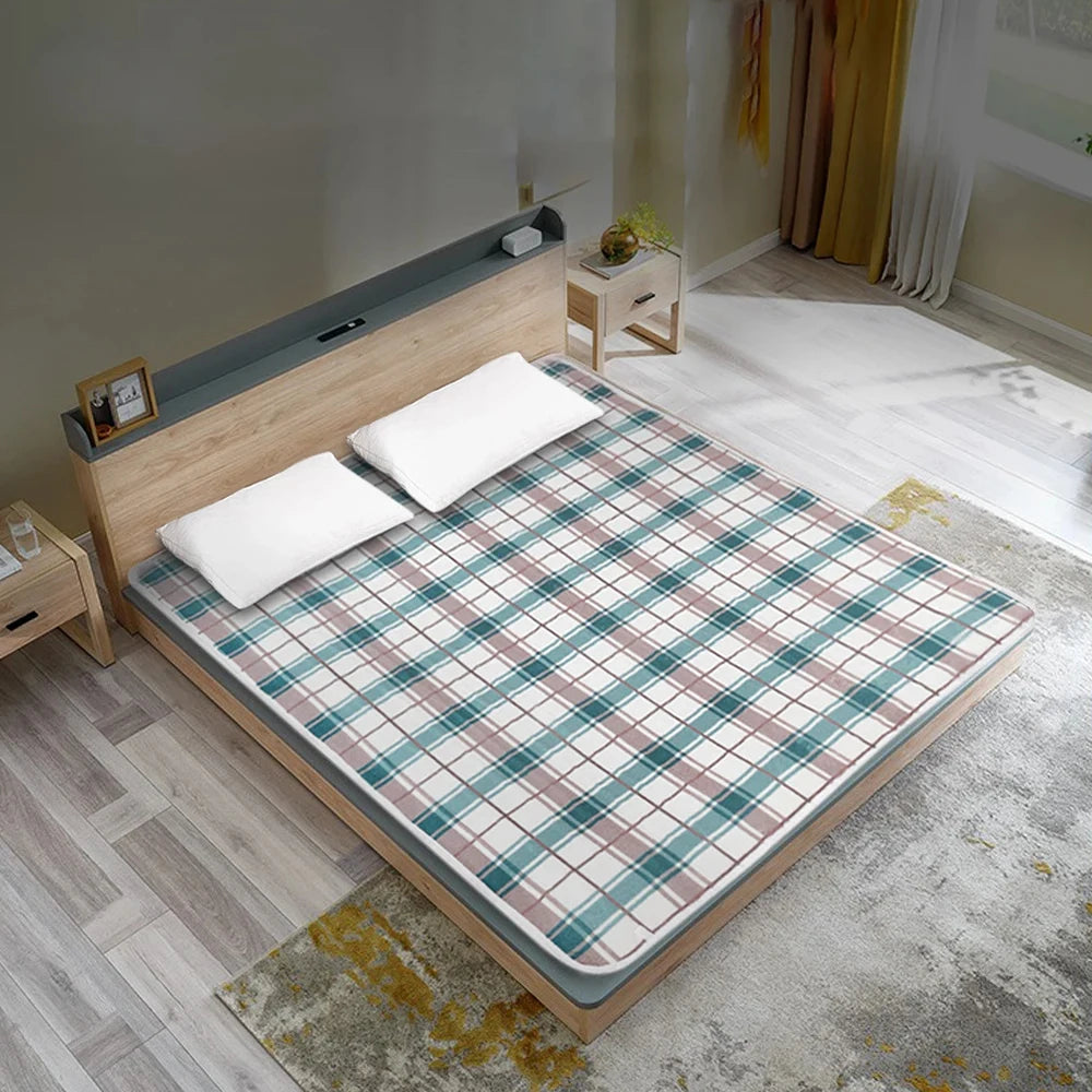 🔥 Electric Heating Blanket – Elektrische Heizmatte mit Thermostat | Unterbett-Heizdecke 220V EU-Stecker für Winter & kalte Nächte